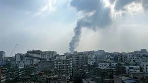 পুরান ঢাকায় ভয়াবহ আগুন