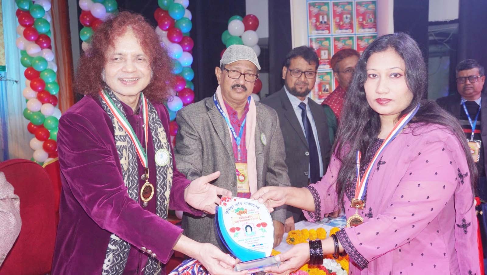 কুমিল্লা কবি পরিষদের সম্মাননা লাভ করেছেন সুলেখা আক্তার শান্তা