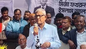 দাঁড়িপাল্লায় যারা ভোট চাচ্ছে, তারা স্বাধীনতার বিপক্ষে ছিল: মির্জা ফখরুল