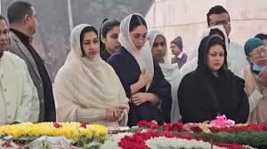 দাদা-দাদির কবর জিয়ারত করলেন জাইমা রহমান