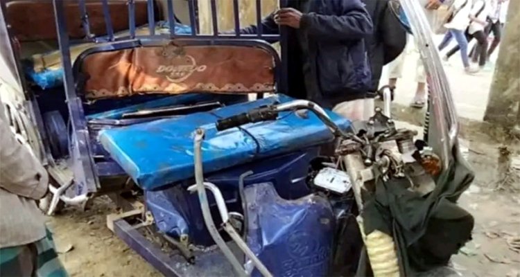 বানিয়াচংয়ে টমটম ও লরির মুখোমুখি সংঘর্ষে শ্রমিক নিহত, আহত ৫