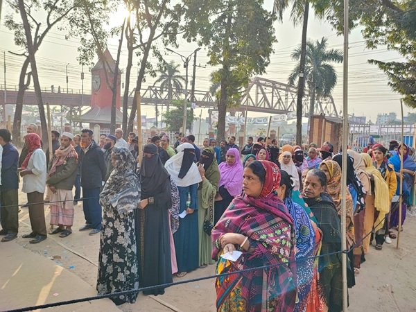 নির্বাচনে ভোট পড়েছে ৫৯.৪৪ শতাংশ