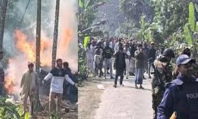 ফরিদপুরের দুই উপজেলায় বাড়িঘরে হামলা-আগুন, আহত ৩০