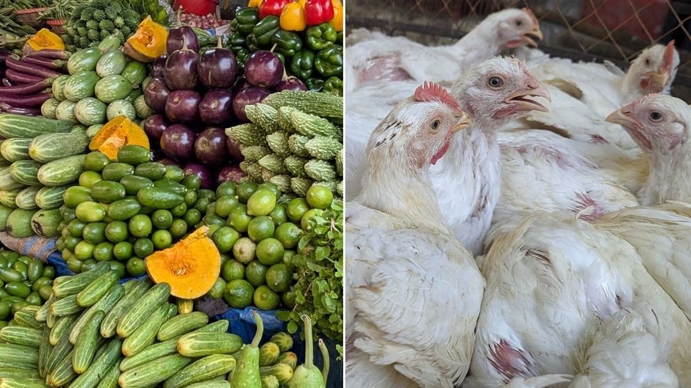 রোজায় সবজিতে স্বস্তি, বেড়েছে মুরগির দাম