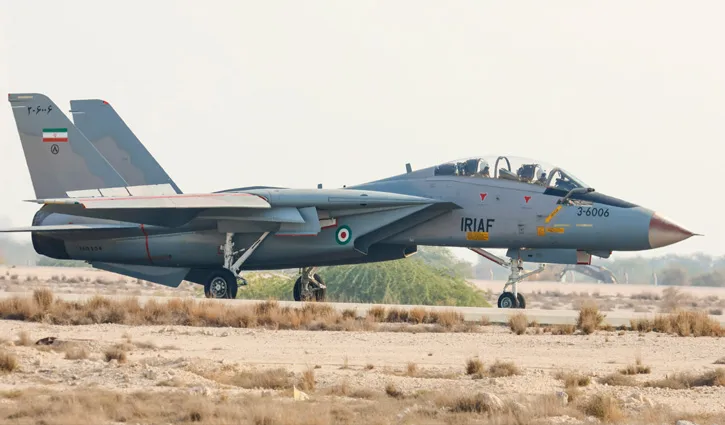 ইরানের এফ-১৪ যুদ্ধবিমান ধ্বংসের দাবি ইসরায়েলের