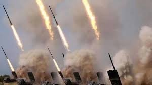 ইসরাইলি সেনাদের লক্ষ্য করে হিজবুল্লাহর একের পর এক রকেট হামলা