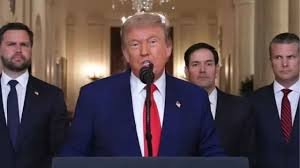 ‘লক্ষ্য পূরণ না হওয়া’ পর্যন্ত ইরানে অভিযান চলবে: ট্রাম্প