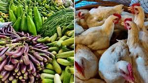 সবজি বাজারে স্বস্তি মিললেও ঊর্ধমুখী মাছ-মুরগির দাম