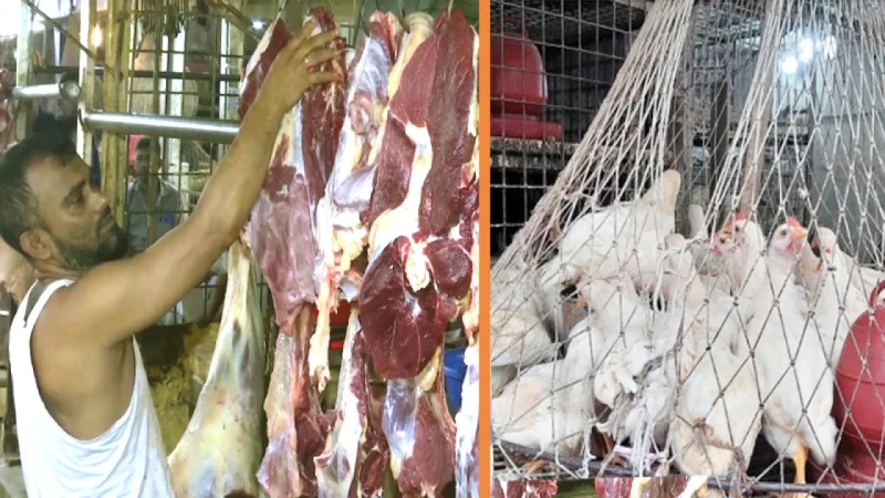 গরুর মাংসের কেজি ৯০০ টাকা, ব্রয়লার ২৩০ টাকা