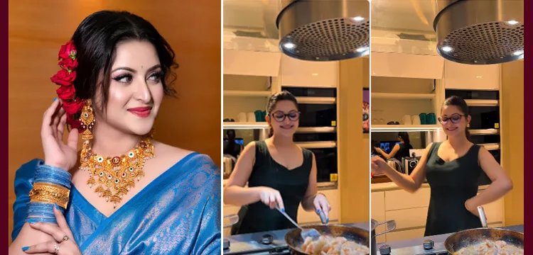 ফুরফুরে মেজাজে পরীমণি