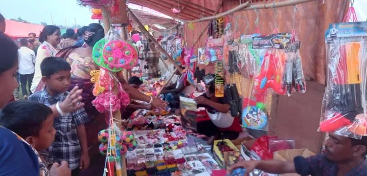 মৌলভীবাজারে দু’দিনব্যাপী বৈশাখী মেলা শেষ হচ্ছে আজ