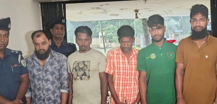 হবিগঞ্জে ট্রান্সফরমার চোর চক্রের ৬ সদস্য গ্রেপ্তার