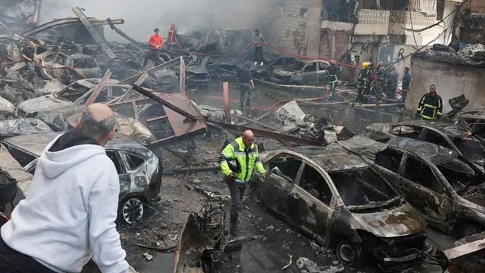 লেবাননের ১০০ স্থাপনায় ভয়াবহ হামলা, নিহত ২৫৪