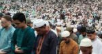 ঈদুল আজহার জামাতে সিলেটের শাহী ঈদগাহে মুসল্লিদের ঢল