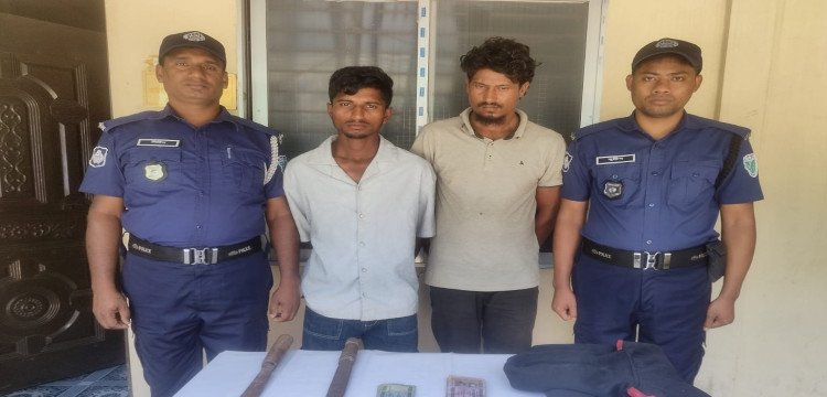 ছাতকে ডাকাতির ঘটনায় দুইজন গ্রেফতার