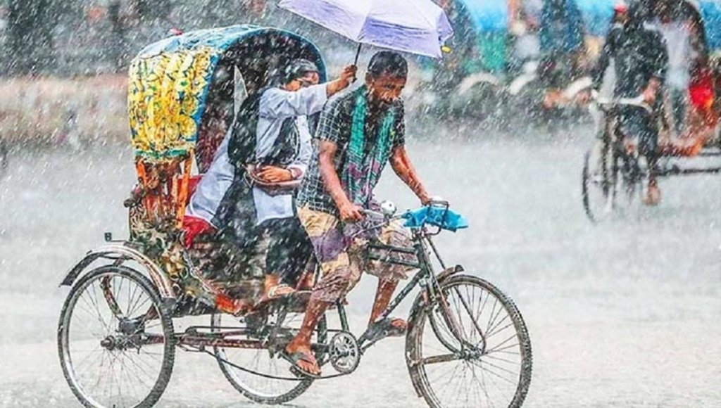 উত্তর বঙ্গ ও সিলেট বিভাগে বৃষ্টির আভাস
