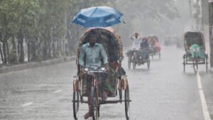 সিলেটে ঝড়-বৃষ্টির পূর্বাভাস, ২৪ ঘণ্টায় ৮৮.৫ মিলিমিটার বর্ষণ