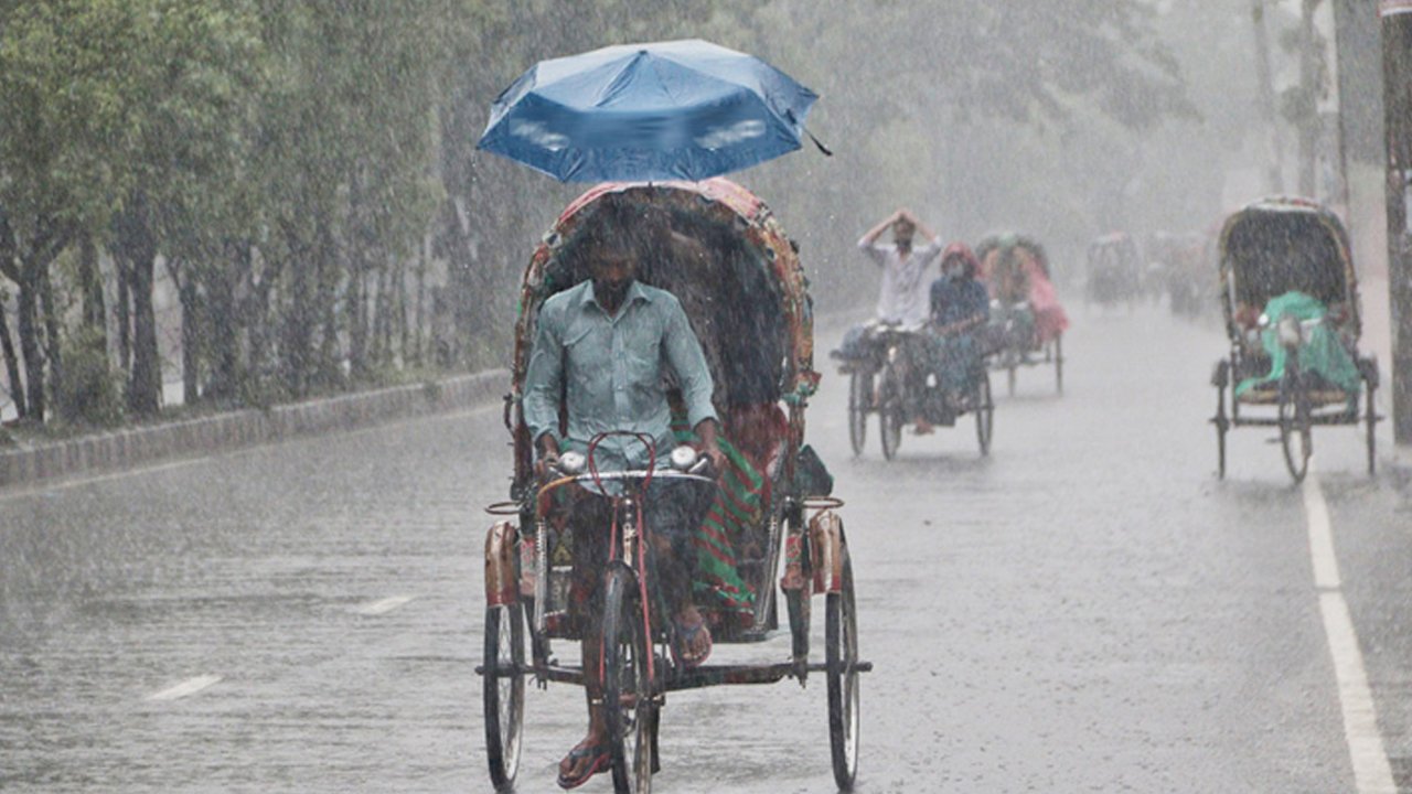 সিলেটে ঝড়-বৃষ্টির পূর্বাভাস, ২৪ ঘণ্টায় ৮৮.৫ মিলিমিটার বর্ষণ