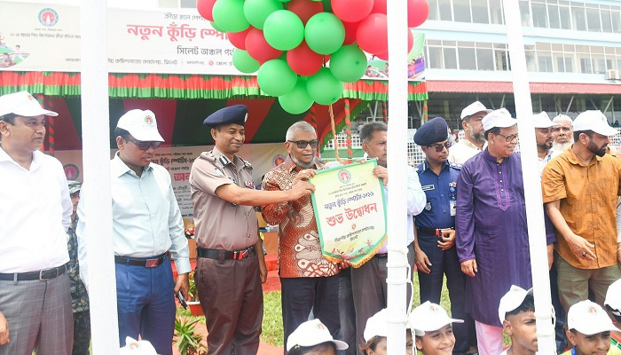 সিলেটে নতুন কুঁড়ি স্পোর্টসের উদ্বোধন করলেন শ্রমমন্ত্রী