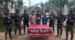 মাধবপুর সীমান্তে ভারতে অনুপ্রবেশের চেষ্টাকালে আটক ৩