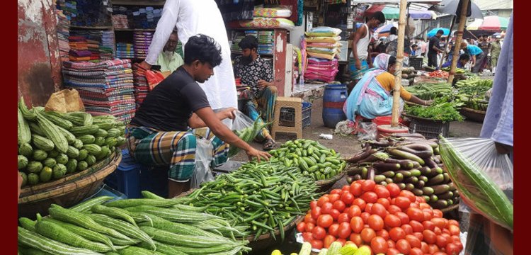 ঈদের পর স্বস্তি সিলেটের সবজির বাজারে,অপরিবর্তিত মাছ-মাংসের দাম