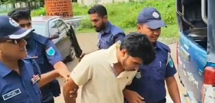 তাহিরপুরে ধর্ম অবমাননার অভিযোগে আটক যুবক কারাগারে