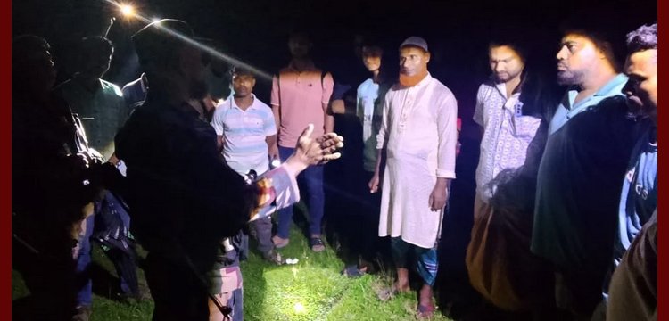 সিলেট সীমান্তে পুশ-ইন ঠেকাতে বিজিবির কঠোর অবস্থান