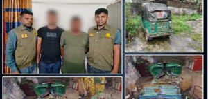 সিলেটে ৫ চোরাই সিএনজি অটোরিকশা উদ্ধার : আটক ২