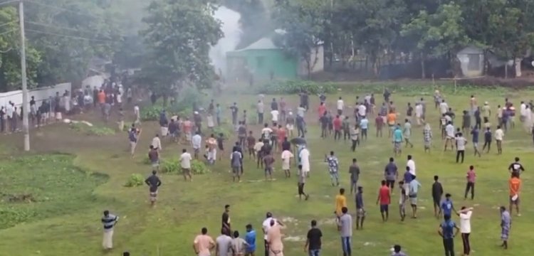 চেয়ারম্যানের পদ দখল নিয়ে হবিগঞ্জে ৩ ঘণ্টা সংঘর্ষ, আহত অর্ধশত