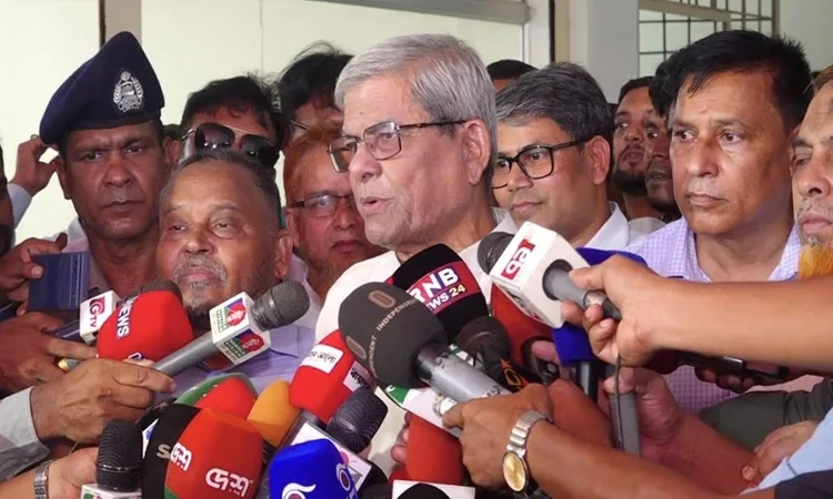 দলীয় সিদ্ধান্তে রাষ্ট্রপতি পদে প্রার্থী মনোনয়ন দেওয়া হবে: মির্জা ফখরুল