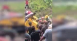 ৯৯৯-এ ফোন পেয়ে খাদে পড়া ট্রাকচালককে বাঁচাল ফায়ার সার্ভিস