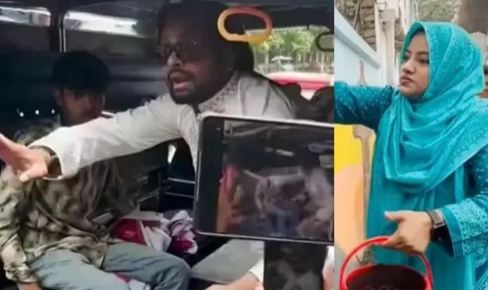 রবীন্দ্রনাথের গ্রাফিতিতে কালি: আটক ৪ জন রাষ্ট্রদ্রোহ মামলায় গ্রেপ্তার