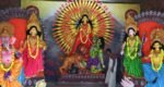 সিলেটে প্রথমবার শতহাতের দুর্গা প্রতিমা, দেখতে ভিড়